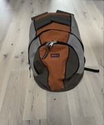 Plecak roomster szaro-pomarańczowo-brązowy