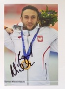Konrad Niedźwiedzki autograf BRĄZ SOCZI 2014