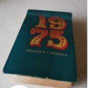 1975 rok kartka z kalendarza metryczka 