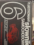 Ilustrowany słownik samochodowy, 6-języczny, z 1987 roku