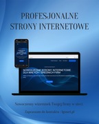 Strona WWW dla Firm Usługowych. Nowoczesna, Mobilna.