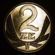 2 zł 1988r POLSKA PRL MOSIĄDZ (M123)