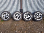 Felgi ENZO 7J x 15 ET38 4x100 z oponami SAVA 195/50 R15