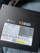 Zasilacz do komputera Corsair vs650 
