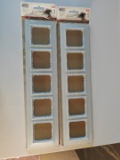 Ospel Sonata białe szkło ramka pięciokrotna 