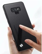 ETUI SKÓRZANE GUMA CASE SAMSUNG GALAXY NOTE 9 CZARNE