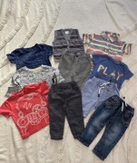 Zestaw paka ubranek dla chłopca rozm 80