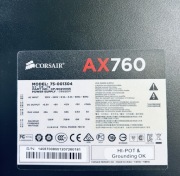Zasilacz Platinium Corsair AX760 od Seasonic 760W