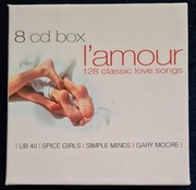 l'amour 128 classic love songs - 8xCD