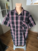 Engelbert Strauss Koszula krótki rękaw Lübeck długa męska krata 4XL czarna