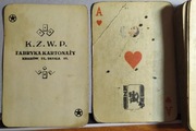 Stare karty do gry , talia ,  K.Z.W.P.