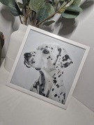 Twoje zdjęcie 20x20 wykonane w technologii druku 3D Z RAMKĄ