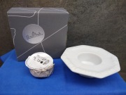 Teelicht Rosenthal Biała Maria świecznik