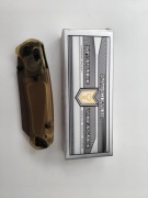 Nóż Bestechman Cicada Wing | Jak nowy | Komplet + pudełko