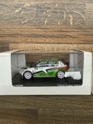 Skoda Fabia Super 2000 model 1:43 J. Hanninen nowy WRC