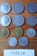 Monety- Italia lata 1954- 1980