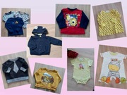 paka ubranek na 68 cm