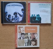 3CD: Monkees,  Herman's Hermits,  Hollies po 11 zł