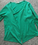 Narzutka sweterek kardigan zielony Camaieu XS 24 hm 