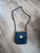 Torebka Bogner mała czarna ramię sukienki torba listonoszka kobieca 