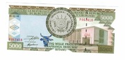 BURUNDI 5000 FRANCS 1999 P42A