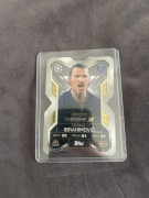 Zlatan ibrahimovic match attax extra 2025-26 chrome x exclusive topps karta