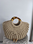 Torebka ręcznie pleciona 