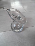 RĘCZNIE DMUCHANY WAZON SZKLANY Kwiatu Kalii 