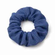 Lniana gumka do włosów scrunchie – 100% len – handmade Polska