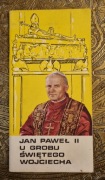 Jan Paweł II u grobu św Wojciecha Bazylika Prymasowska w Gnieźnie 