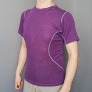 Janus, merino T-shirt, fioletowy, rozmiar S  