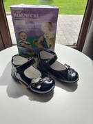 Kornecki 2435 Balerinki baleriny dziewczęce półbuty czarny r.20