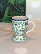 Kubek ceramiczny Bolesławiec cappuccino unikat ceramika Bolesławiec