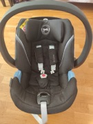 Cybex Aton 5 + baza, folia przeciwdeszczowa 