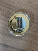 Stolice Unii Europejskiej 2020 - NIKOZJA - złocona Lustrzanka 33 mm st. L