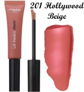 LOREAL LIP PAINT MATTE MATOWA POMADKA 201 HOLLYWOOD BEIGE 8 ML
