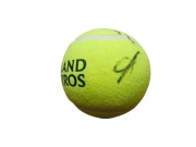 Roland Garros 2025 - autografy  Sinner + Musetti + Paolini + F. Pennetta 