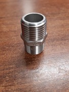 Nypel dwustronny 1/2" nierdzewny