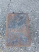 Apteczka samochodowa PRL stalowa 