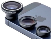 Uniwersalny Zestaw Obiektywów 3w1 (Fish Eye, Wide, Macro) do Telefonu
