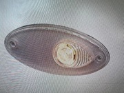 Lampka pozycyjna biała Hella do przyczepy Hobby