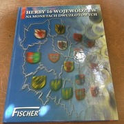 monety 2 zł herby 16 województw w albumie
