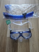 EnzoDate maska do nurkowania + rurka ,  szkła korekcyjne -3 | NOWA