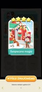 Naklejka Karta Monopoly GO 4* SET21 Świąteczna Magia
