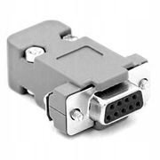 Wtyk D-SUB DB9 żeński 9 pin RS232 RS485 KOMPLET