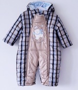 Nowy zimowy ocieplany kombinezon z kapturem Dandini 80