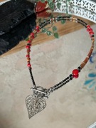 Naszyjnik z Korala i Turmalinu „Nala I” – Serce, Pasja i Ochrona