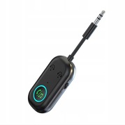 SAMOCHODOWY ADAPTER ODBIORNIK DŹWIĘKU BLUETOOTH 5.3 USB KABEL AUX