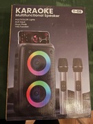 Głośnik do karaoke+2 mikrofony 