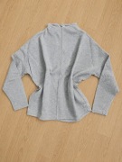 Szara bluza oversize Diverse M bawełna (65)